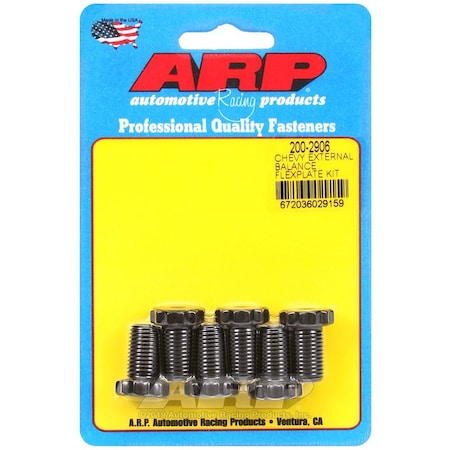 ARP CHEVY EXTERNAL BALANCE FLEXPLATE BOLT KIT 200-2906